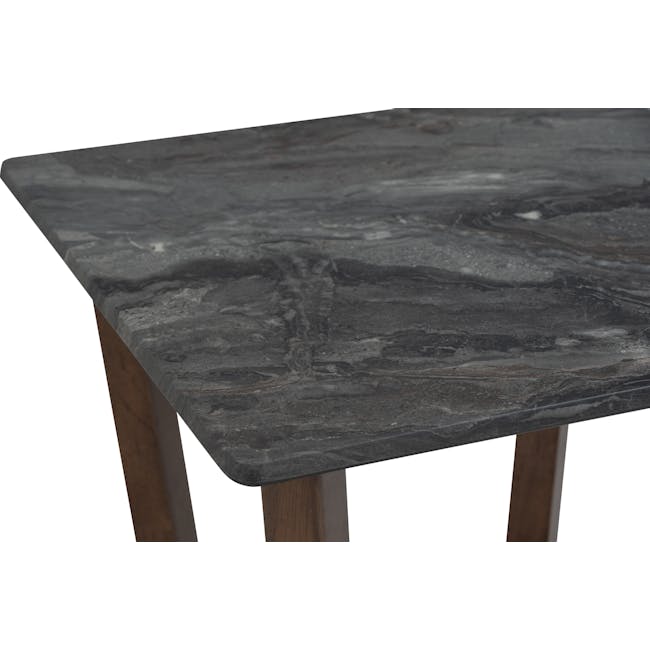 Devon Side Table - Cocoa, Grey Marble (Smart Top™) - 7