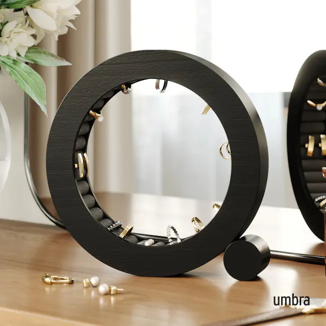 Ferris Jewelry Organizer - Black - 9