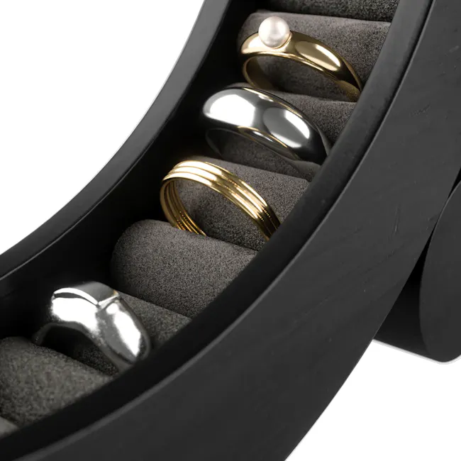 Ferris Jewelry Organizer - Black - 3