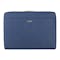 Personalised Saffiano Leather 16" Laptop Sleeve - Navy