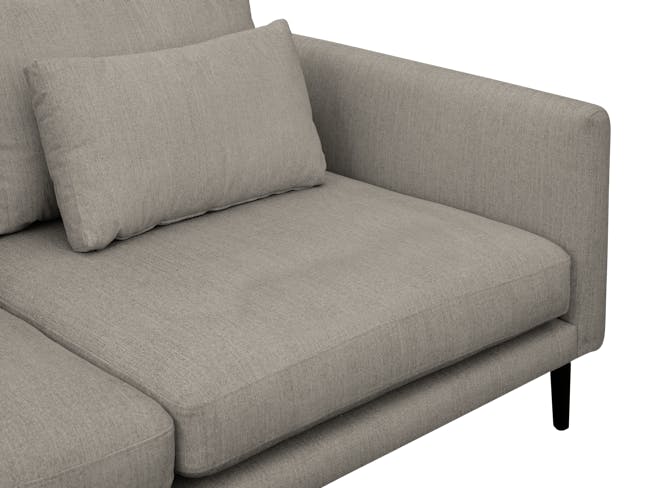 Eleanor 3 Seater Sofa - Khaki (Fabric) - 6
