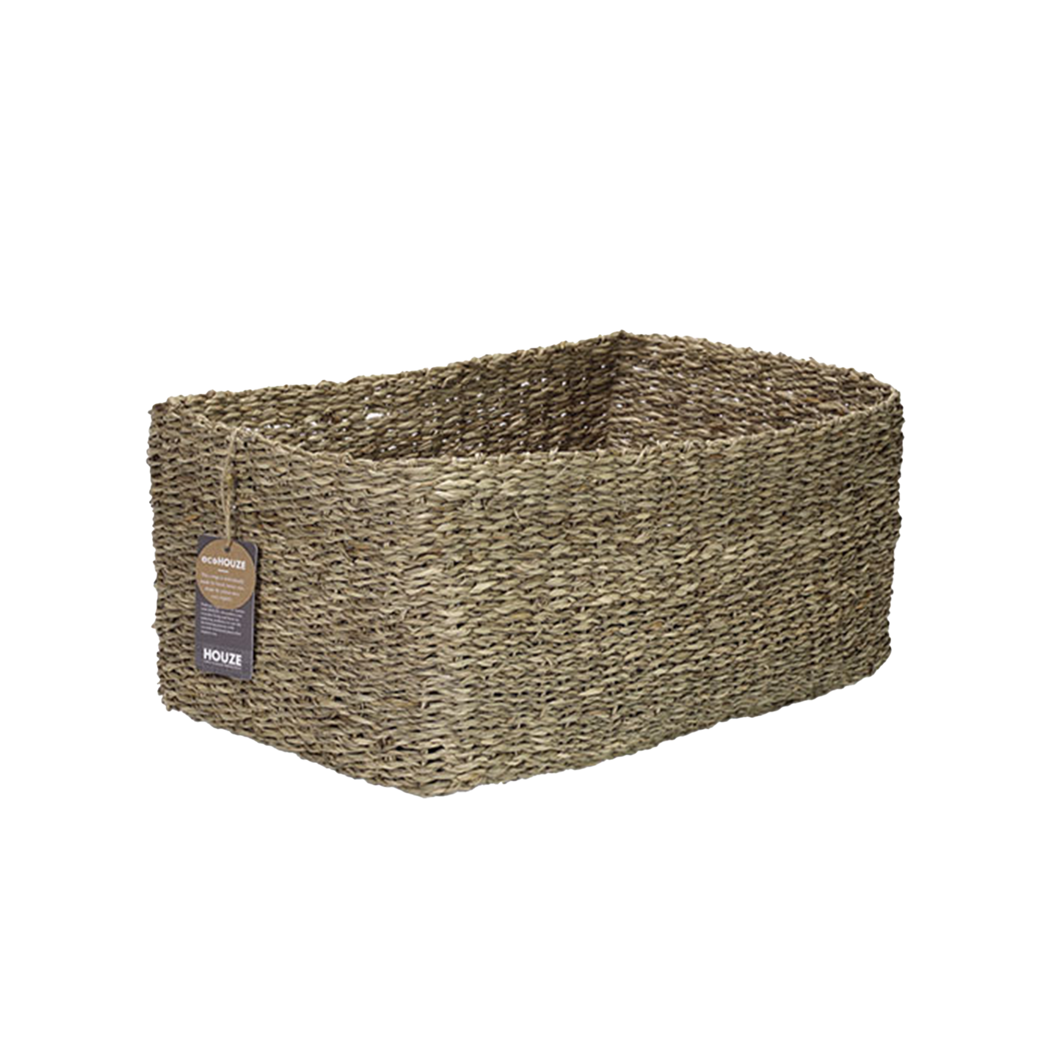 ecoHOUZE Seagrass Storage Basket (3 Sizes) - Small