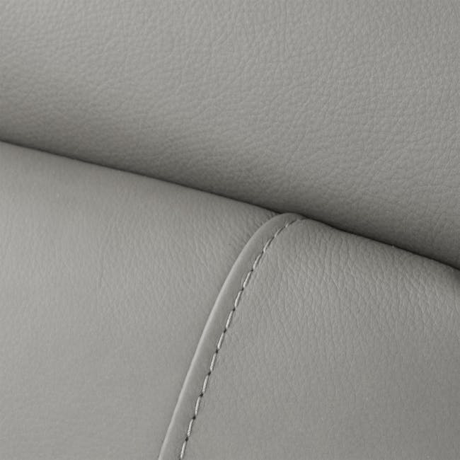 Clyde Armless Unit - Warm Grey (Top Grain Leather) - 9