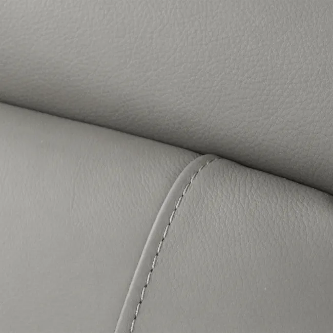 Clyde Armless Unit - Warm Grey (Top Grain Leather) - 9