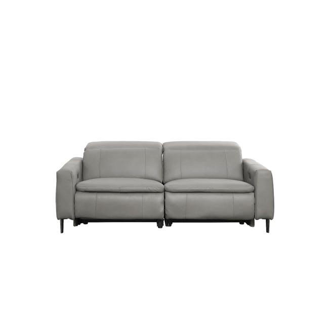Clyde Armless Unit - Warm Grey (Top Grain Leather) - 40