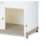 Flo 4-Door Low Storage Cabinet - Snow - 3