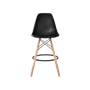Oslo Low Bar Chair - Black - 2