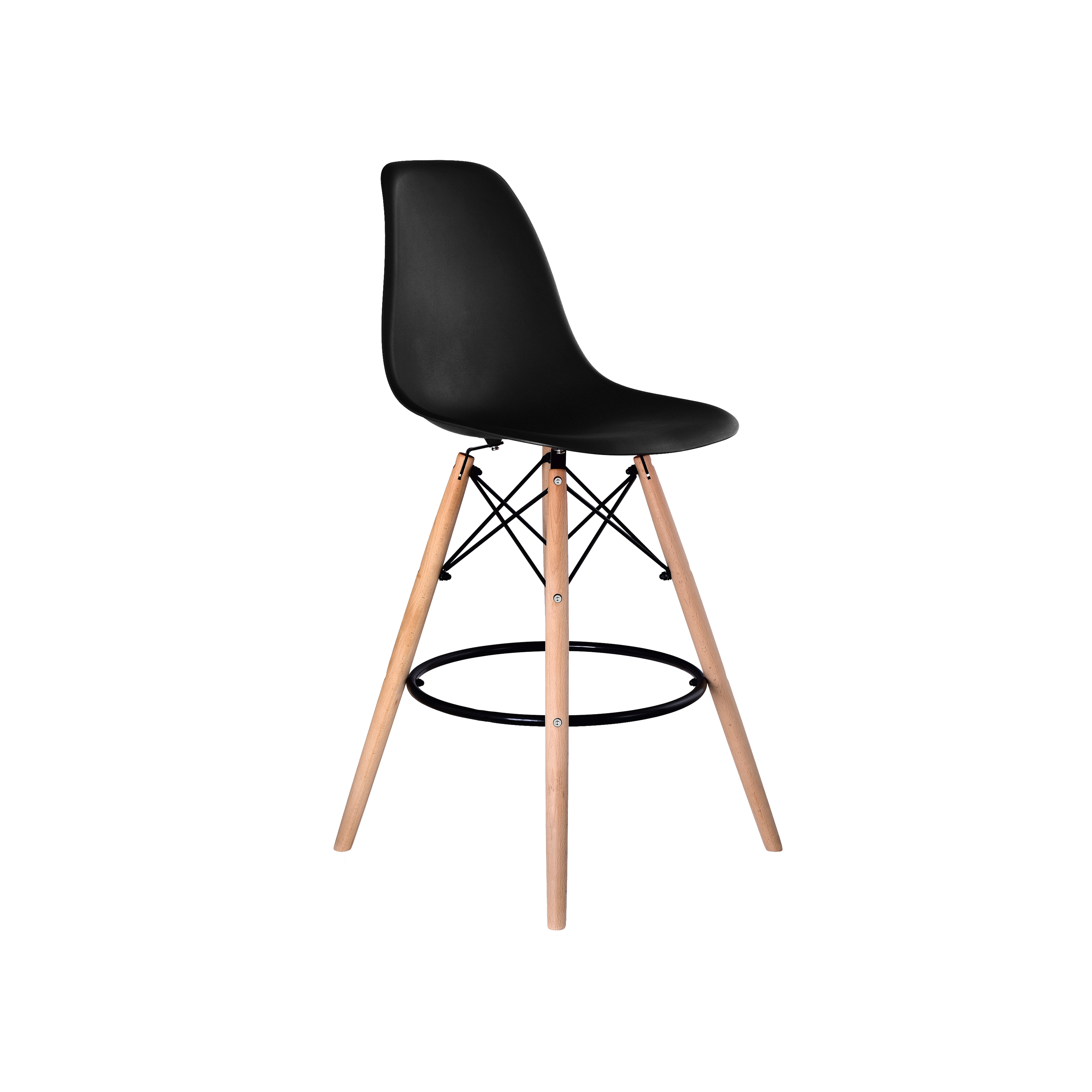 Oslo Low Bar Chair - Black