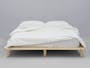 Hiro Queen Platform Bed with 2 Dallas Bedside Tables - 2