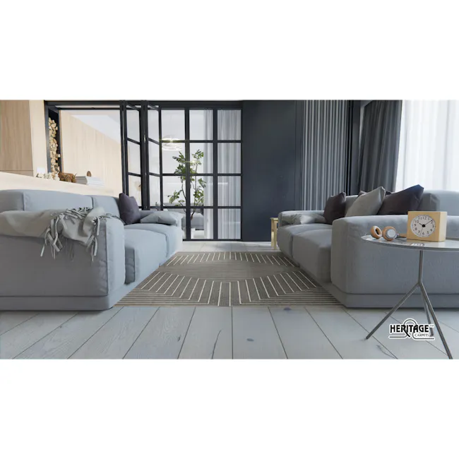 Fjord High Pile Rug - Dark Symmetry (2 Sizes) - 5
