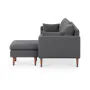 Alicia L-Shaped Sofa - Charcoal Grey - 7
