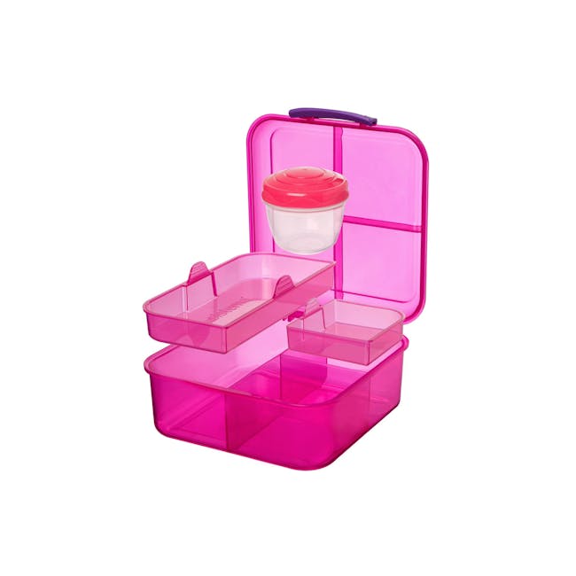 Sistema Bento Cube 1.25L - Pink - 1