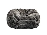 SoftRock Arcadian Bean Bag - Angora Grey (Luxe)