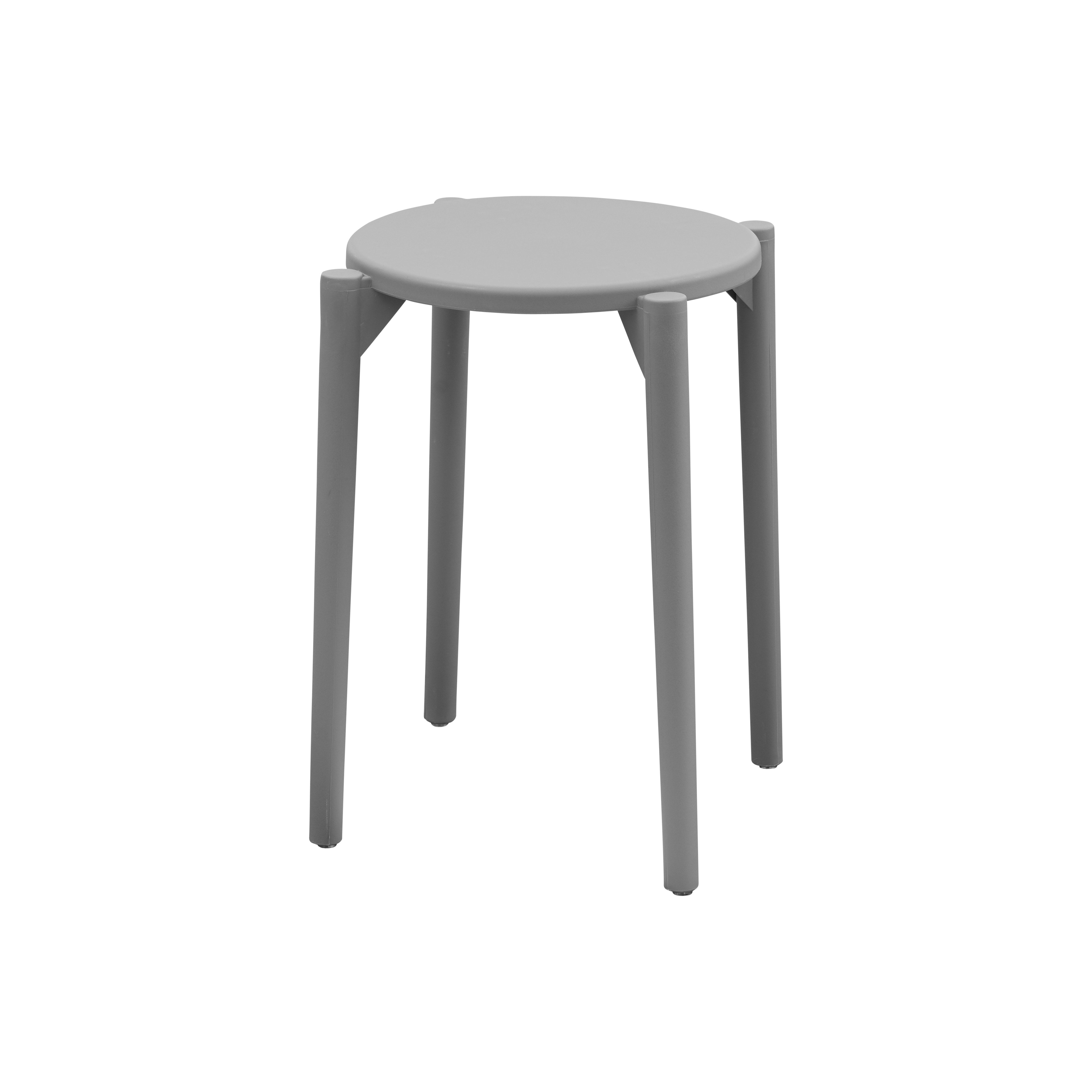 Olly Monochrome Stackable Stool - Slate