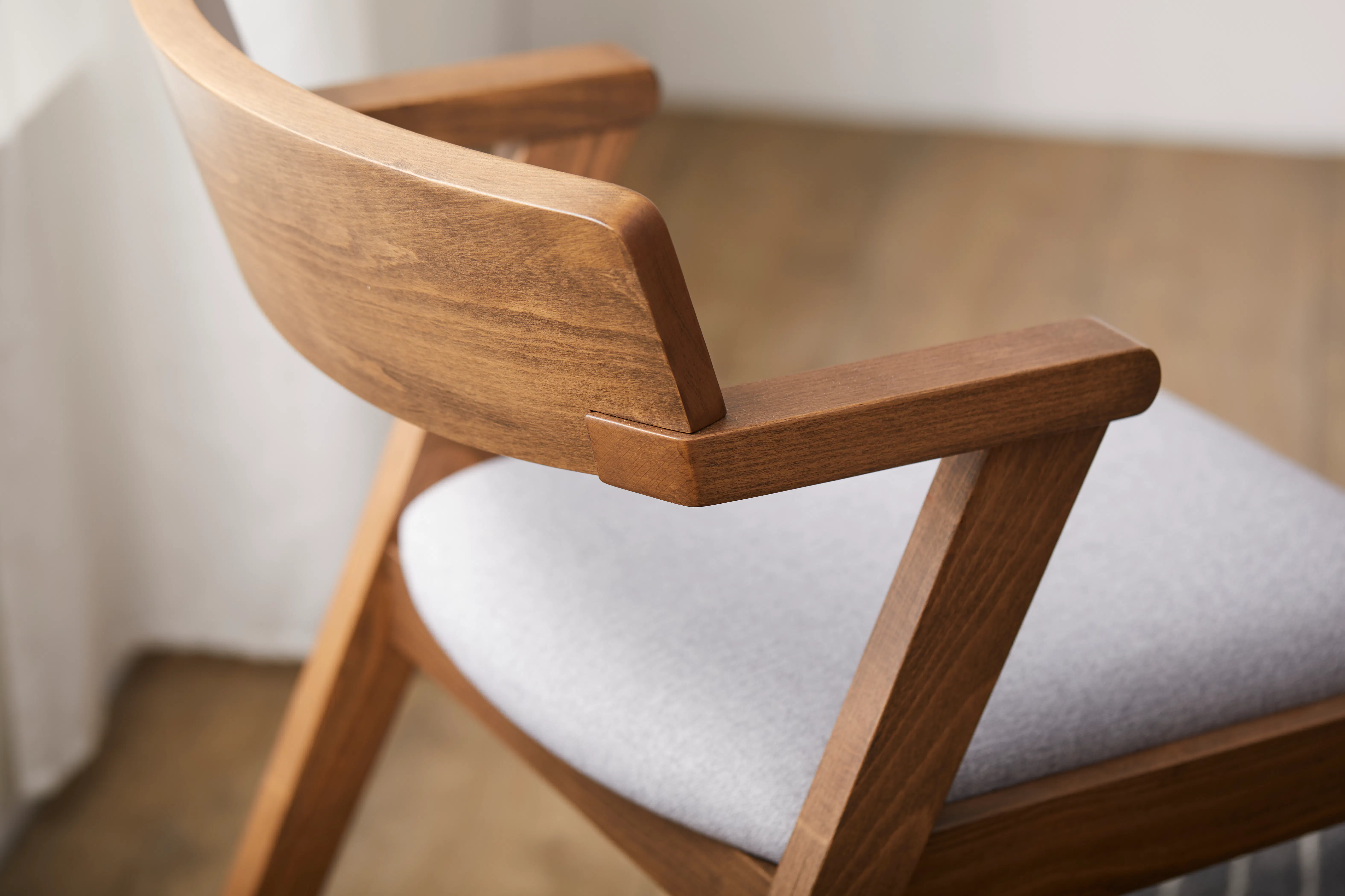 (As-is) Imogen Dining Chair - Cocoa, Dolphin Grey (Fabric) - 3 - 16