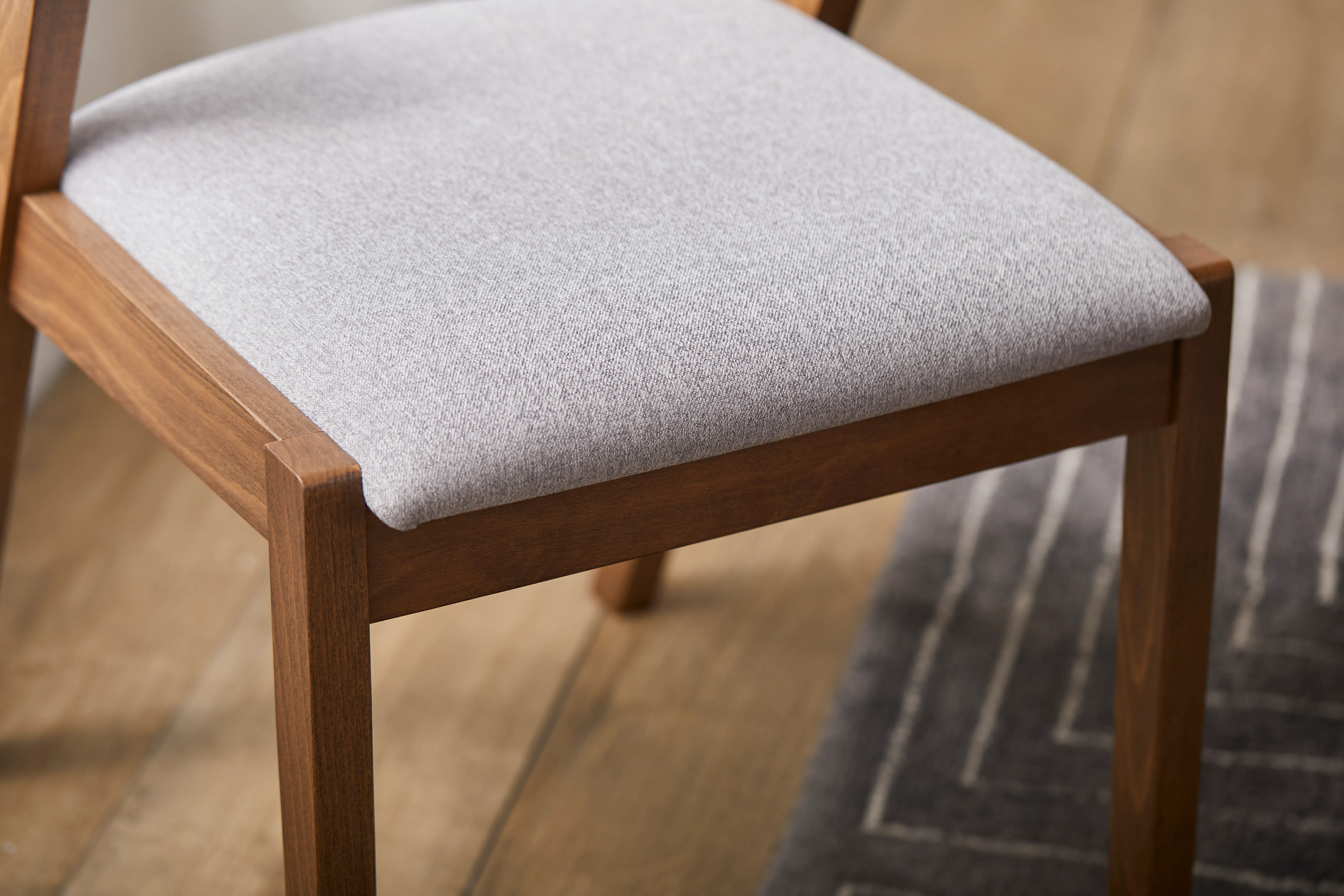 (As-is) Imogen Dining Chair - Cocoa, Dolphin Grey (Fabric) - 3 - 19