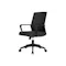 Kingsley Mid Back Mesh Office Chair - Black