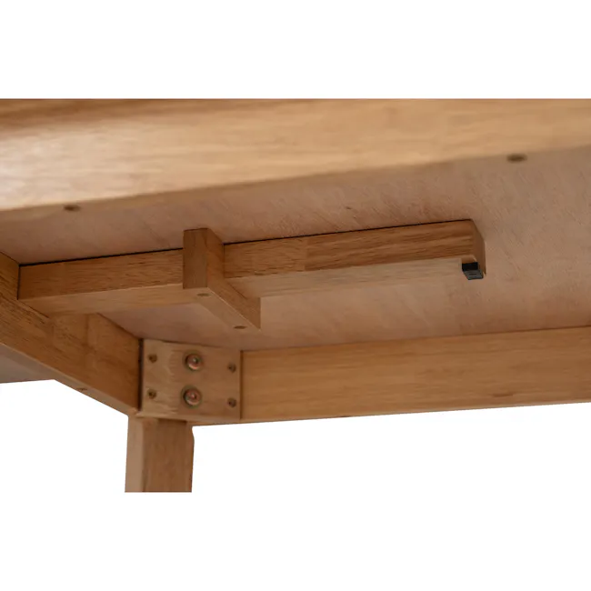 Taurus Extendable Dining Table 0.75m-1.15m - Natural - 8