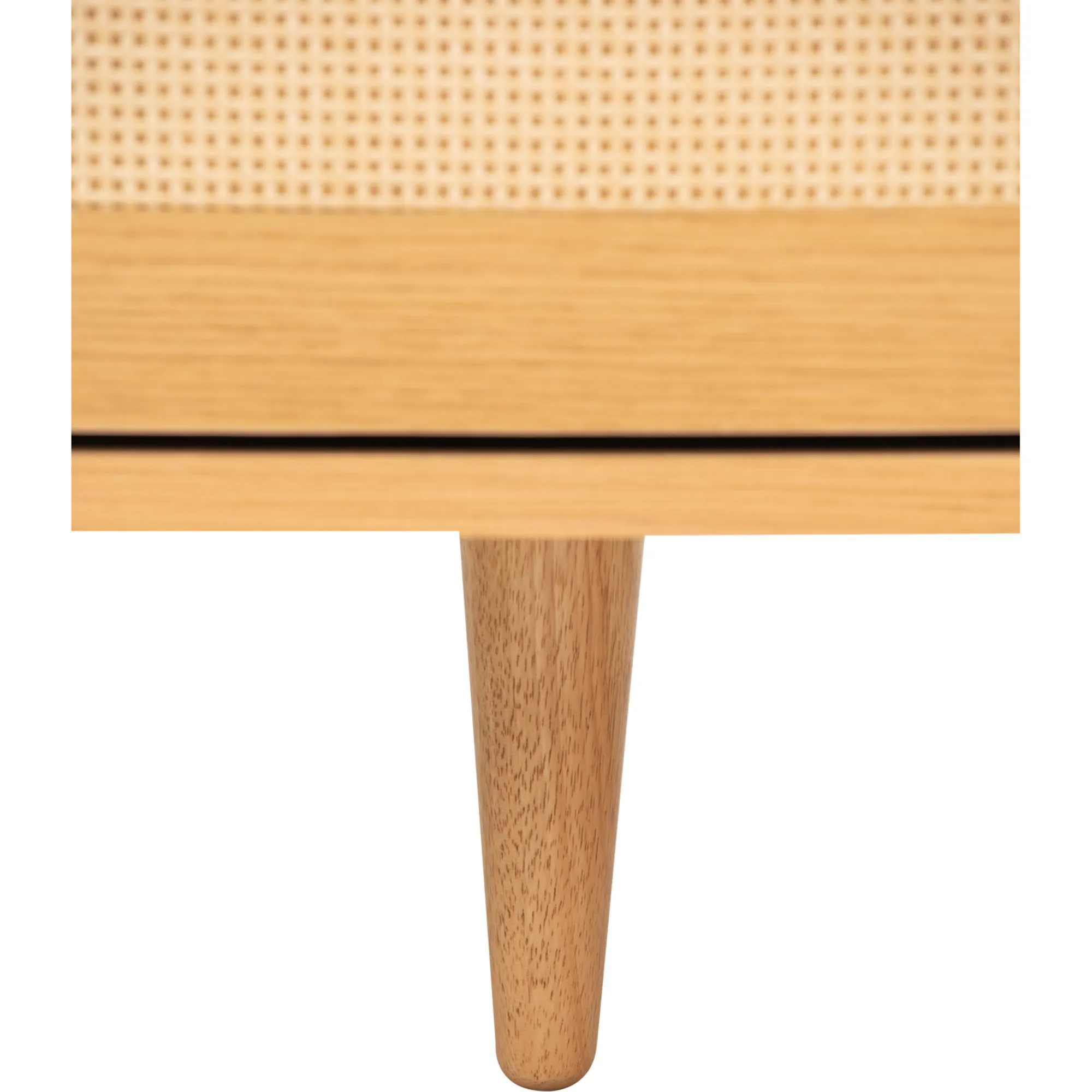 Dayne Rattan Bedside Table - 7
