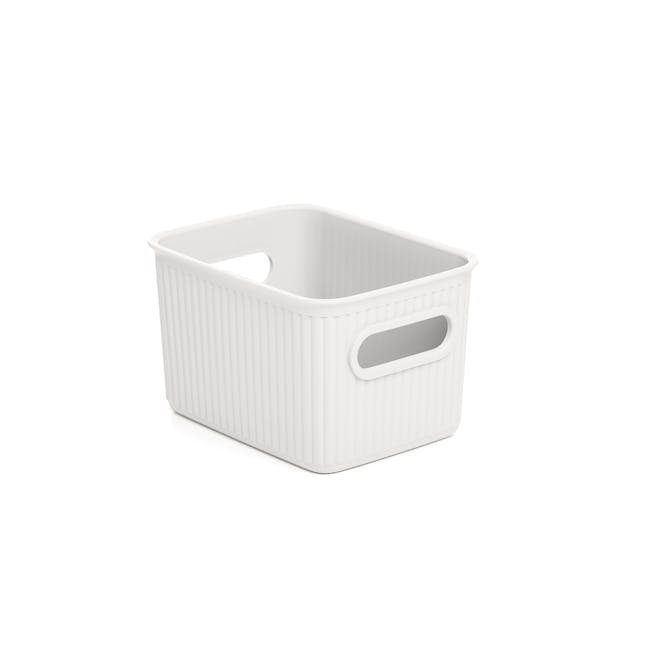 Tatay Organizer Storage Basket - White (4 Sizes) - 5L - 8