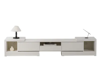 Derelle Extendable TV Console 1.6m-2.4m - White