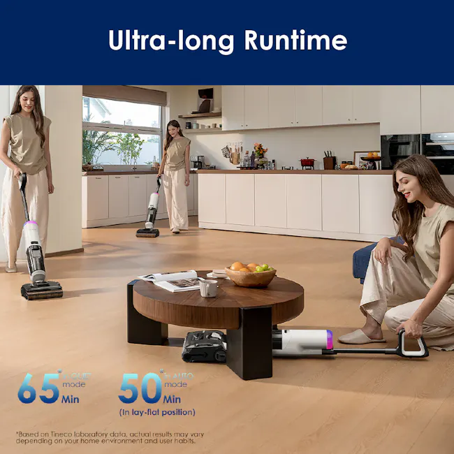 Tineco Floor One S7 Stretch Max Smart Floor Washer Vacuum Cleaner *Free 2 x Cleaning Solution* - 4