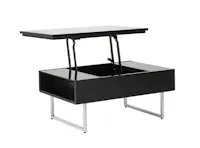 Payton Lift-Up coffee Table 0.8m - Black