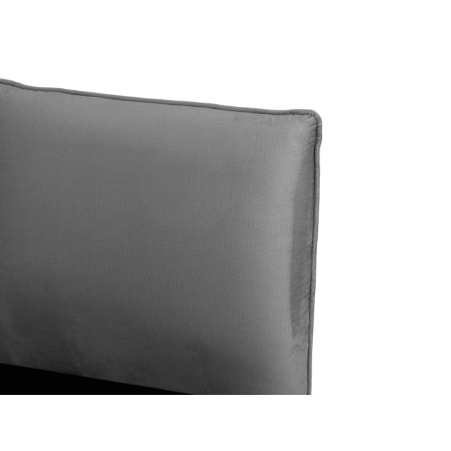 Leon King Bed - Dark Grey (Spill Resistant) - 6