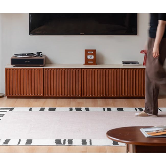 Ceya TV Console 2m - Travertine (Sintered Stone) - 7