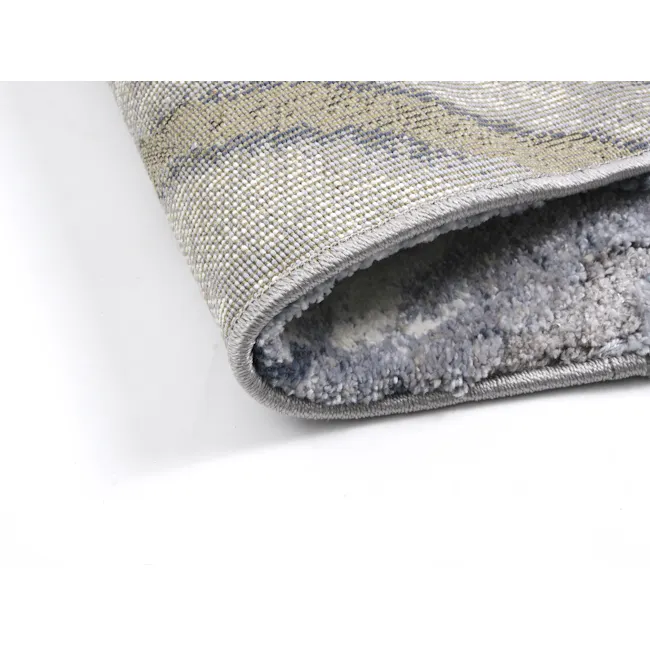Valentino High Pile Rug - Blue Marble (4 Sizes) - 5 - rug, fabric, textured, plaid, woven, knitted, soft, fluffy, luxurious