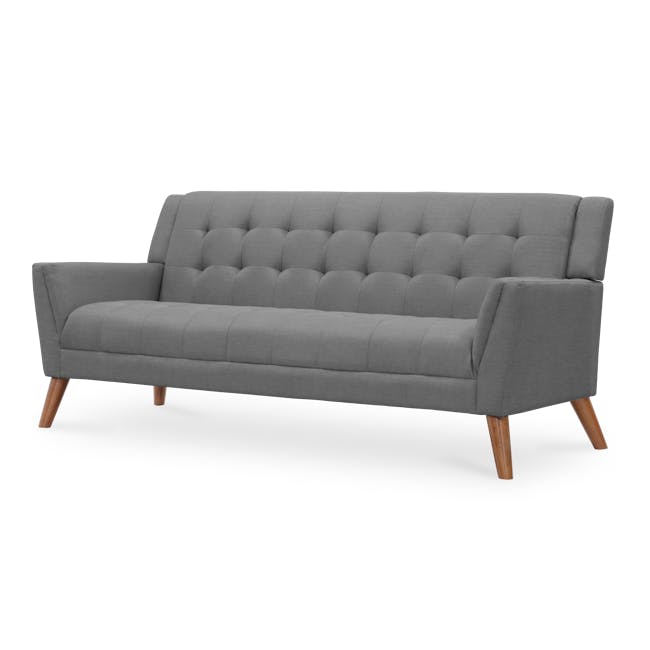 Stanley 3 Seater Sofa with Stanley Armchair - Siberian Grey - 2