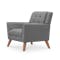 Stanley 3 Seater Sofa with Stanley Armchair - Siberian Grey - 5