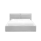 Maine Storage Queen Bed - Light Grey (Pet Friendly)