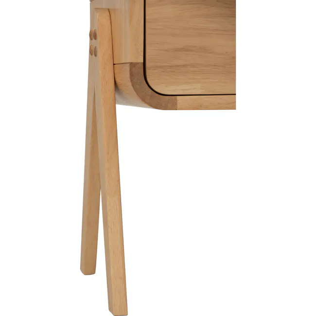 Ayami Bedside Table - Natural - 13