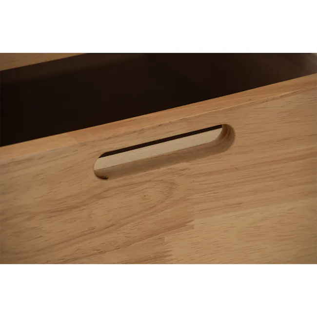 Ayami Bedside Table - Natural - 4