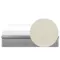 ESSENTIALS King Storage Bed - Snow (Faux leather)