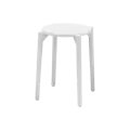 Olly Monochrome Stackable Stool - White