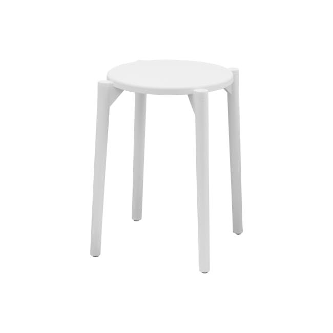 Olly Stackable Stool - White - 0