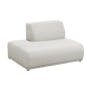 Milan Left Extended Unit - Ivory (Fabric) - 10