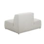 Milan 3 Seater Corner Extended Sofa - Ivory (Fabric) - 22