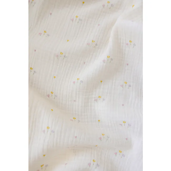 Soft Spot Soft Swaddle/Towel - Tulips - 6