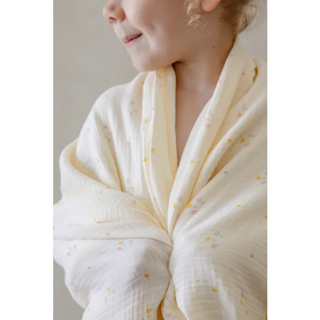 Soft Spot Soft Swaddle/Towel - Tulips - 5