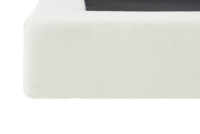 Jules Queen Bed - Pearl White - 7