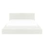Jules Queen Bed - Pearl White - 0