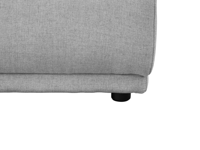 Milan 3 Seater Extended Sofa - Slate (Fabric) - 10