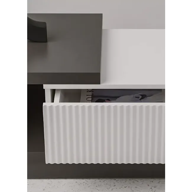 (As-is) Heden Extendable TV Console 1.6m-2.4m - Grey - 13