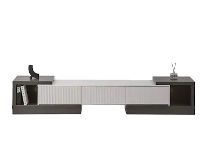 Heden Extendable TV Console 1.6m-2.4m - Grey