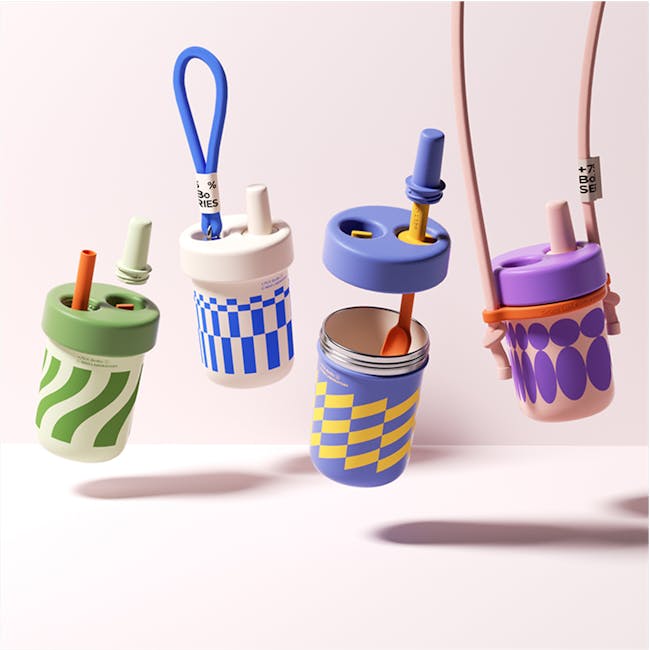 CHAKOLAB BOBO Thermal Cup 450ml - Pink/Purple - 18