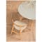 Tricia Dining Chair - Oak, Cream (Faux Leather) - 4