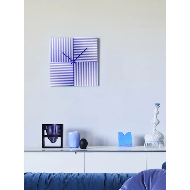 Commes Gradient Wall Clock - Blue - 3